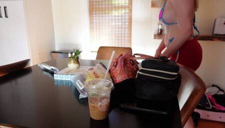 Beaten Cunt Over Glasses