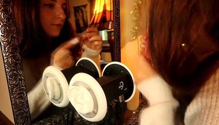 AftynRose ASMR Teasing My Self in Front Of A Mirror