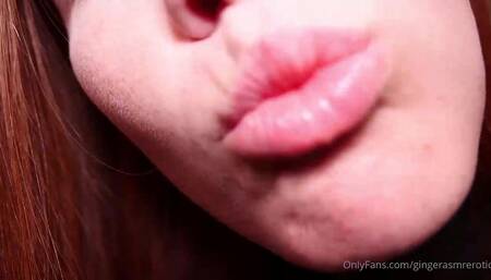 Ginger ASMR Erotic Kissing You All Over Video