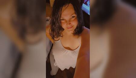 Fucking My Dildo with My Tight Wet Juicy Pussy,