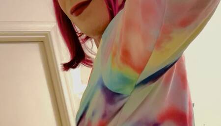 Crossdressing at Home Like a Sissy Slut.