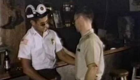 Cop Thanks Fireman for His Service