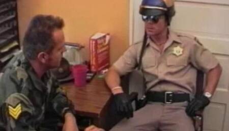 Motorcycle Cop Needs Favor From the Army