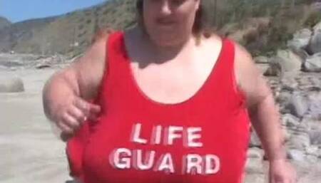 Having A Big Time On The Beach