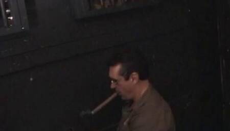 Uniformed Men Rock & Suck At Glory Hole