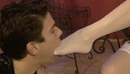 Open Mouth Insert Foot Guy