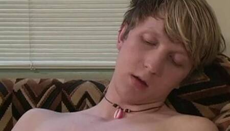 Lonesome Suburban Youth Plays With Himself