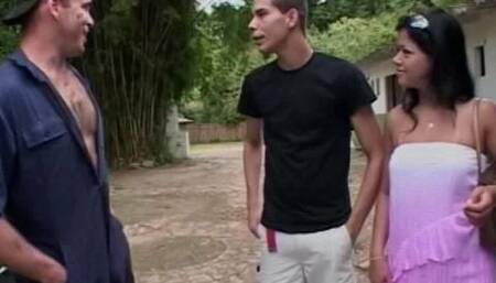 A Bisexual Mechanic in a Threesome