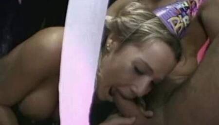 Bent Birthday Girl at the Orgy Party