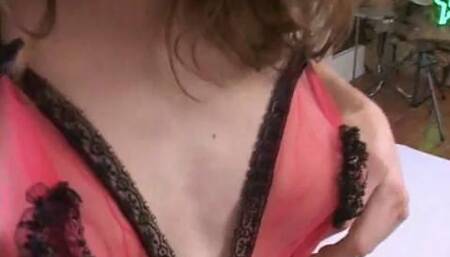 Krystal Shows Off Puffy Nipples