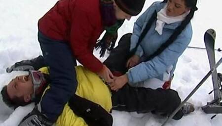 Perverted Women On The Ski Slope