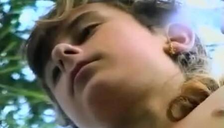 Skinny German Guy Out in a Field