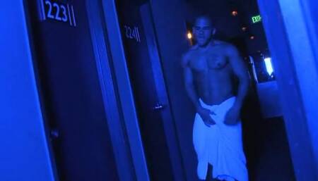 Steam room sex
