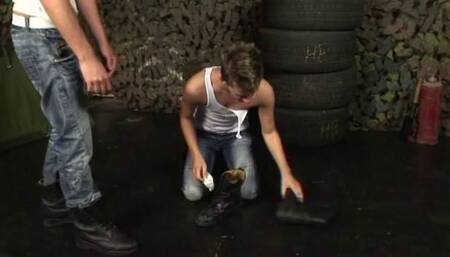 Shine My Boots and Polish My Cock