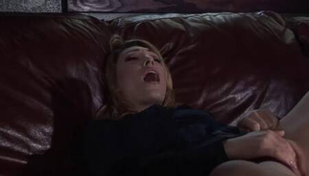 Lily Labeau Gets Off During a Scary Movie