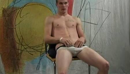 Straight Boy Bryce Puts on a Sexy Show