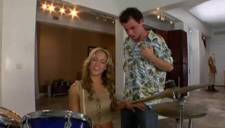 Kara Novak Plays the Drummer's Stick