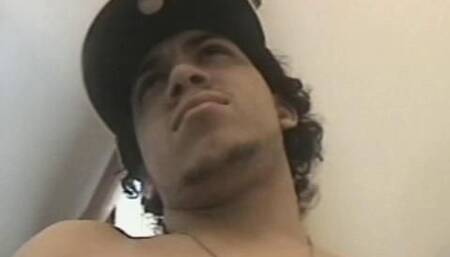 Latin Homie Pulls The Mushroom From The Grass