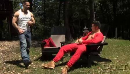 Private Encounter in a Clearing in the Forest