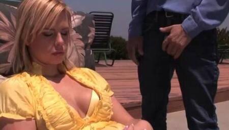 Poolside Sleeping Beauty