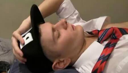 Well-Dressed Schoolboys Take Their Clothes Off