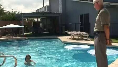 This Girl Is Caught Skinny Dipping