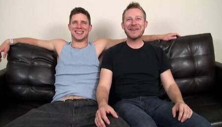 It is This Dudes First Gay Fuck