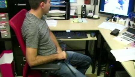 Alexi Loves To Stroke His Cock