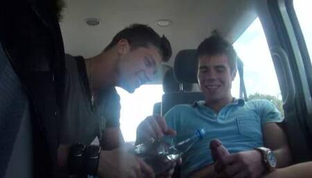 Nuts on a Cock Sucking Road Trip