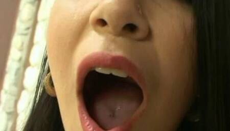 Hot Brunette Screen Test