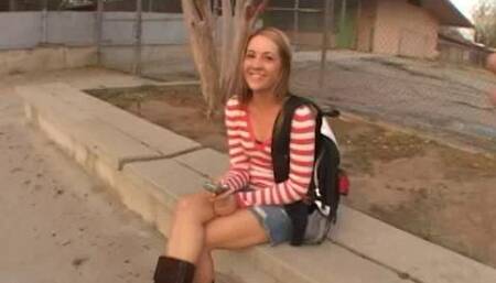 College Girl Cali Needs Cash