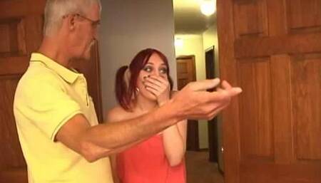 Daughter Discovers Mom and the Old Man's Orgy