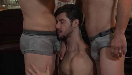 Three Studs in a Very Sexy Threesome