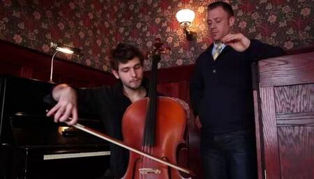 Music Student Plays The Teacher