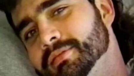 Blue Eyed Black Haired Burly Bear