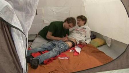 Campers Doing Nasty Things in a Tent