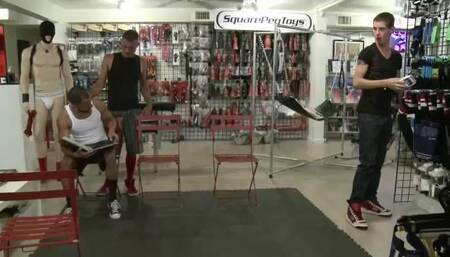 Wholesale Orgy Starts in Retail Store