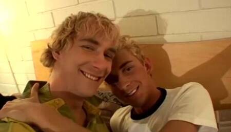 Hot Blond Twinks Team Up