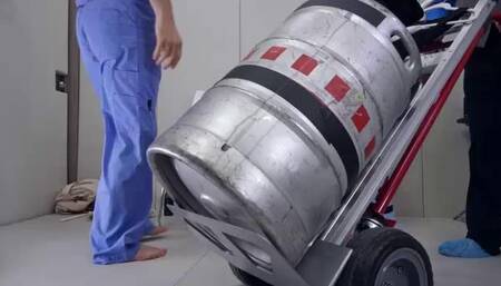 An Asshole Beer Keg Wench