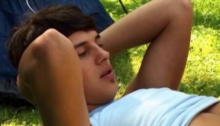 Twink Finds His Boyfriend in the Woods