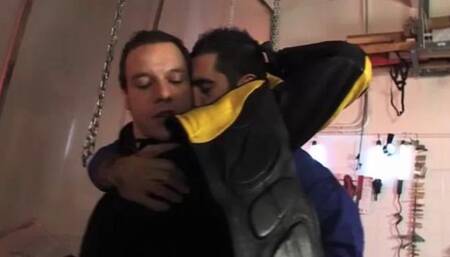 Horny Motorcycle Mechanic Pounces on Customer