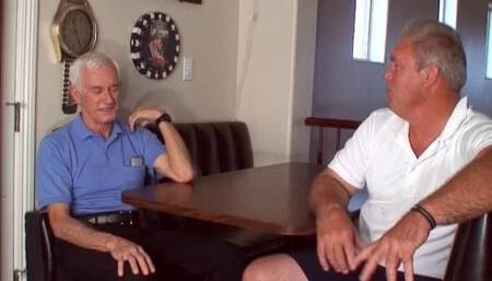 Carl's White Hair Welcome Back Blowjob