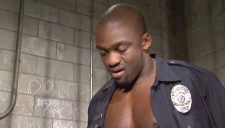 Prison Guard Gets White Meat