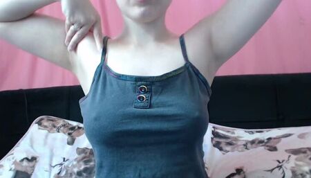 Armpits massage fetish