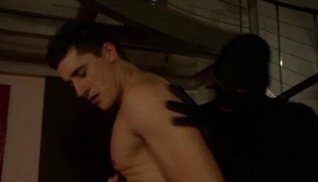 Molested by a Sneaky Burglar in Black