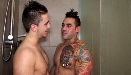 Emilio Calabria and Pascal Aubry of Montreal