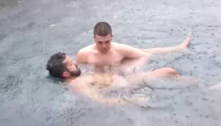 Maverick Men Do It in the Pouring Rain