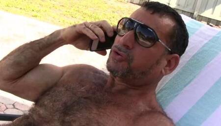 Hairy Dad Is a Pizza Boy Meat Lover