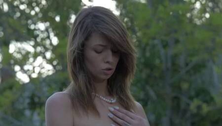 Brown Haired Girl in a Dreamlike Fantasy