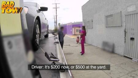 Blowing The Tow Truck Guy